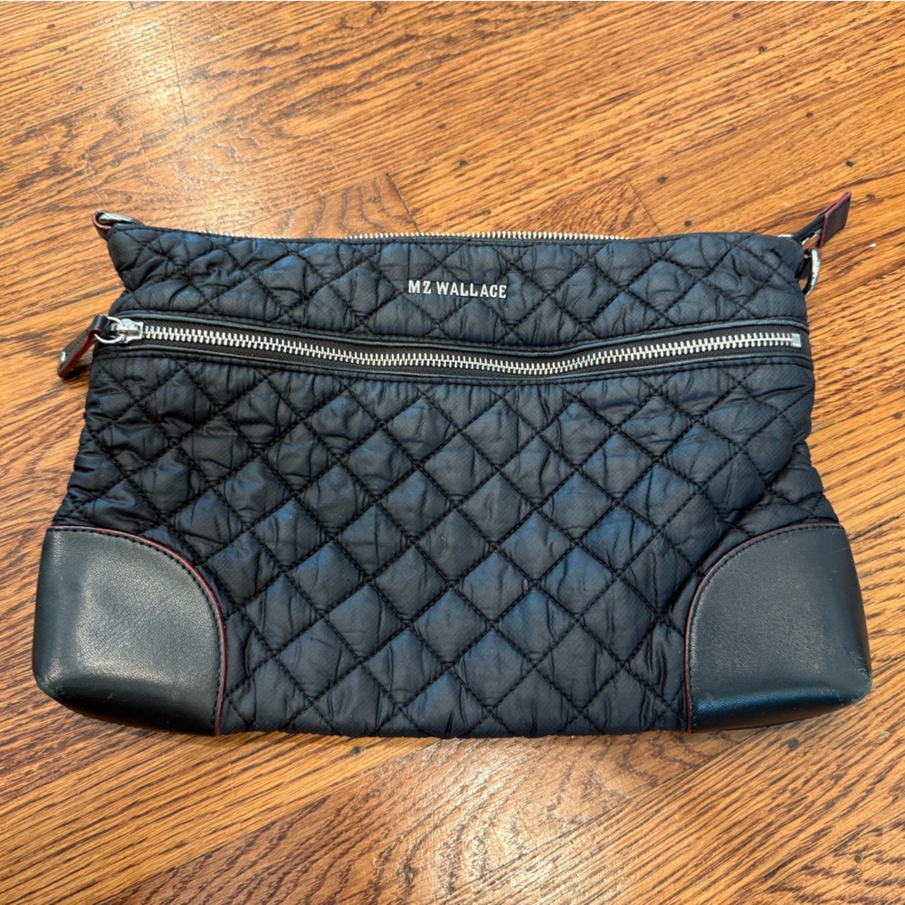 MZ Wallace Crosby Crossbody Bag in Black (no strap)